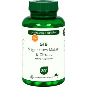 AOV - 518 - Magnesium Malaat & Citraat - Capsules - 90 Stuks