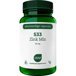 AOV 533 Zink mix 60 Vegetarische capsules