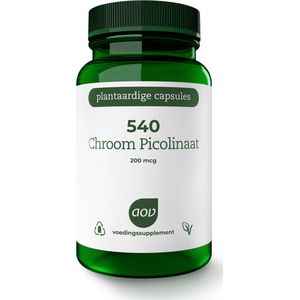 AOV 540 Chroom picolinaat 60 Vegetarische capsules