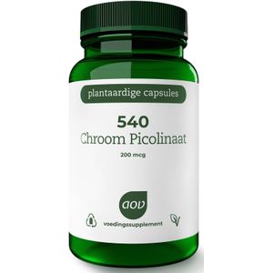 AOV 540 Chroom picolinaat 60 Vegetarische capsules