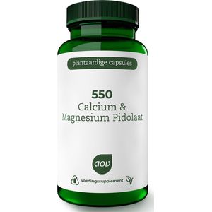 AOV 550 Calcium magnesium pidolaat 90 Vegetarische capsules