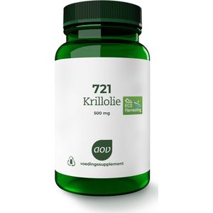 AOV 721 Krillolie 500mg Vegacaps