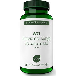 AOV 831 Curcuma longa fytosomaal 60 Vegetarische capsules