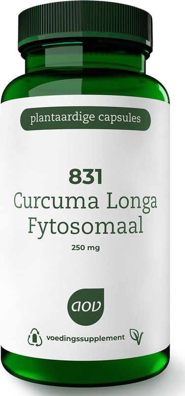 AOV 831 Curcuma longa fytosomaal 60 Vegetarische capsules