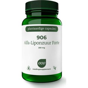 AOV 906 Alfa-liponzuur forte 60 Vegetarische capsules