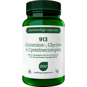AOV 913 Glutamine- glycine & cysteinecomplex 30 Vegetarische capsules