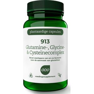 AOV 913 Glutamine- glycine & cysteinecomplex 30 Vegetarische capsules