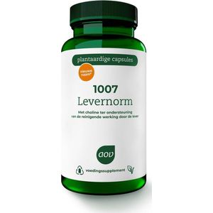 AOV 1007 Levernorm vh levercomplex 60 Vegetarische capsules