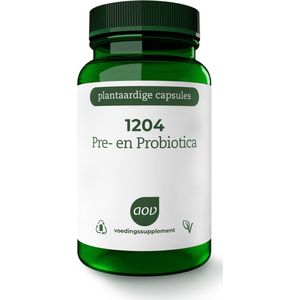 AOV 1204 pre- en probiotica 30 Vegetarische capsules