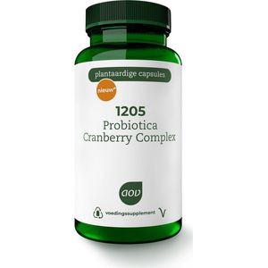 AOV 1205 Probiotica cranberry complex 60 Vegetarische capsules