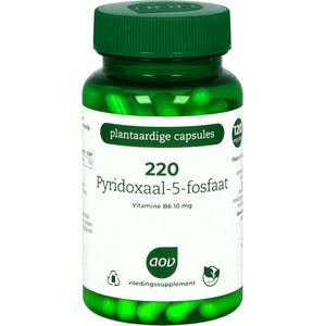 AOV - 220 Pyridoxaal-5-fosfaat - 120 Vegetarische Capsules - Vitamine B6