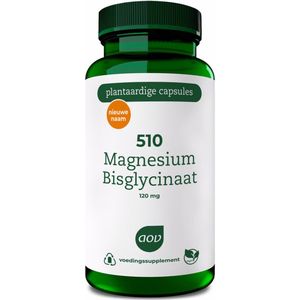 AOV 510 - Magnesium Bisglycinaat - 24 Vegacapsules - 120 mg Elementair Magnesium