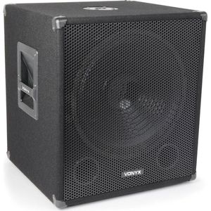 Vonyx SMW15 600 Watt 15 inch Passieve PA Subwoofer