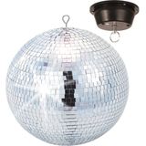 BeamZ spiegel disco bal - 30cm inclusief motor