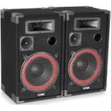 MAX XEN3508 Luidsprekerset 3-weg 8' woofers 500W