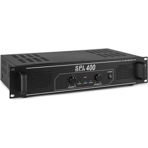 Skytec SPL400 2-kanaals DJ PA versterker - 2x 200W