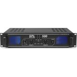 Skytec SPL500 2-kanaals Versterker met 3-bands Equalizer - 2x 250W