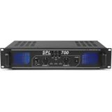 Versterker audio - Skytec SPL700 stereo versterker met 3-bands equalizer - 2x 350W - Zwart