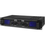 Versterker audio - Skytec SPL700 stereo versterker met 3-bands equalizer - 2x 350W - Zwart