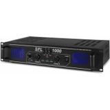 Skytec SPL1000 2-kanaals versterker met 3-bands equalizer - 2x 500W