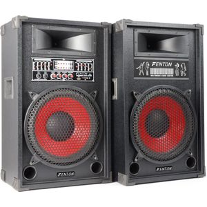 Skytec spa1200r-set luidspreker karaoke zwart