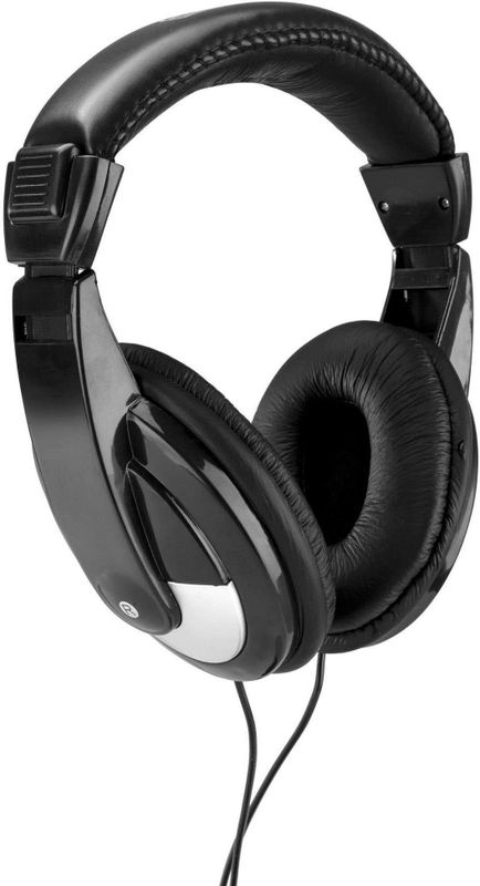 Vonyx - SH120 - Hoofdtelefoon - Zwart - Neodymium Magneet - 3,5mm Jackplug