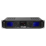 SkyTec SPL2000MP3 DJ PA versterker 2 x 1000W met USB MP3 speler