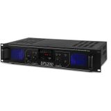 SkyTec SPL2000MP3 DJ PA versterker 2 x 1000W met USB MP3 speler