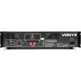 Vonyx VXA-1200 PA versterker 2x 600W met Brugschakeling