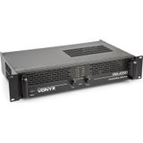 Vonyx VXA-2000 PA versterker 2x 1000W met Brugschakeling