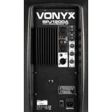 Vonyx - SPJ-1200A - Party Speaker - Zwart - ABS - 12 inch Woofer