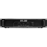 SkyTec - SPL300 Versterker - 2 x 150W - Zwart - 19" Toepassing