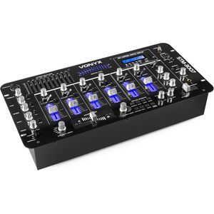 Vonyx STM-3007 6-Kanaals Mixer SD/USB/MP3/LED/Bluetooth 19 inch