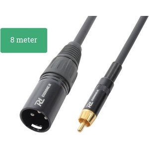 PD Connex Kabel XLR Male - RCA Male 8.0m