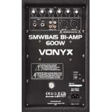 Vonyx SMWBA15 600W Actieve Bi-amp 15" Subwoofer