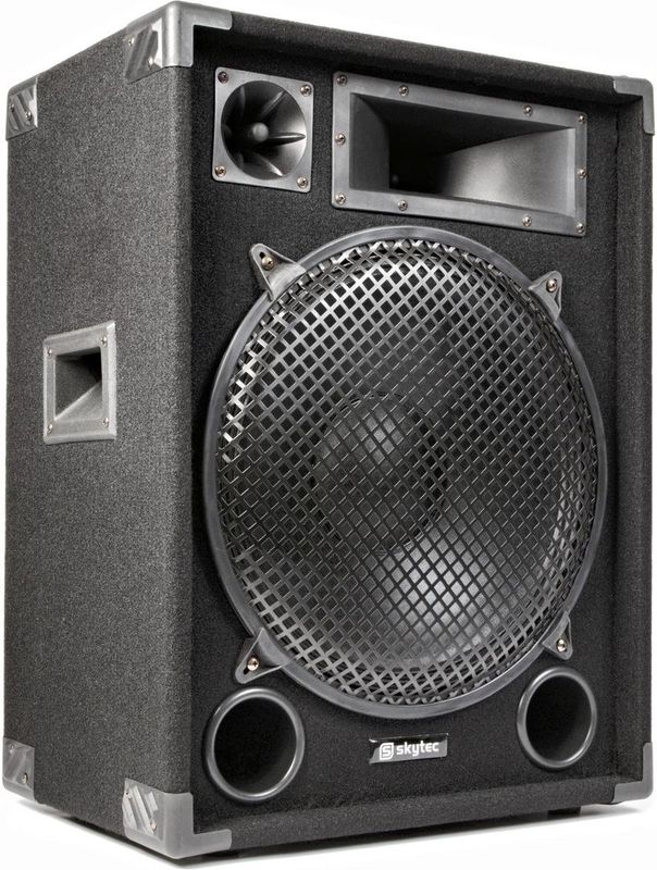 SkyTec - MAX15 - Disco Speaker - Zwart - 15 Inch - 1000 Watt