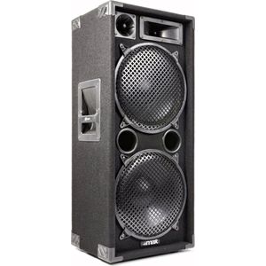 MAX Speaker MAX212 1400 Watt 2x 12 Inch Passieve Speaker