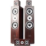 Fenton HF5W Home Cinema set Speakerset - Complete 510W Surround Speakerset - Walnoot