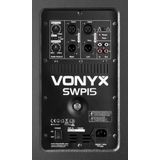 Vonyx SWP15 PRO Actieve subwoofer 15 inch / 800W