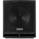 Vonyx - SWP15 PRO - Actieve Subwoofer - 15 Inch - 800W