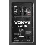 Vonyx SWP18 PRO Actieve subwoofer 18 inch/1200W