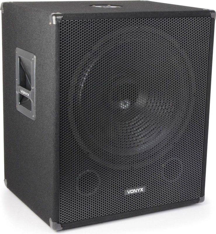 Vonyx - SWA18 - Actieve Subwoofer - Zwart - 1000W