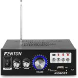 Fenton - AV360BT - Bluetooth Versterker - USB - 80 Watt