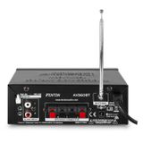 Bluetooth Versterker Stereo met Afstandsbediening - Fenton AV360BT - USB - 80 Watt