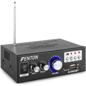 Fenton - AV360BT - Bluetooth Versterker - USB - 80 Watt