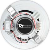 Plafond speaker - Power Dynamics CSPB5 - 100V - 5 inch - Wit