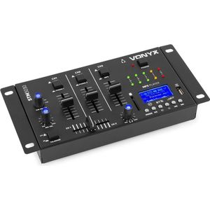 Vonyx STM3030 4 kanaals mixer met USB/SD MP3, Bluetooth en record functie