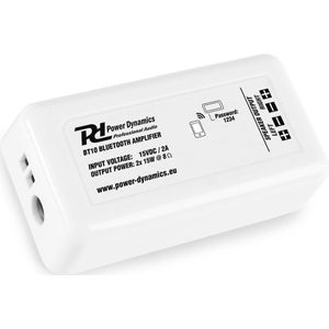 Versterker Bluetooth - Power Dynamics BT10 - Inbouw Bluetooth versterker 2x 30W