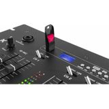 DJ Mixer met 5 Kanalen - Vonyx STM2500 - USB Speler - Bluetooth - Installatie Mengpaneel voor Kinderen en Beginners