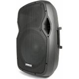 Mobiele party speaker - Vonyx AP1500PA - 800 Watt - partybox met 2 microfoons - op accu